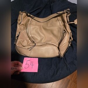 Jessica Simpson Tan Hobo Bag